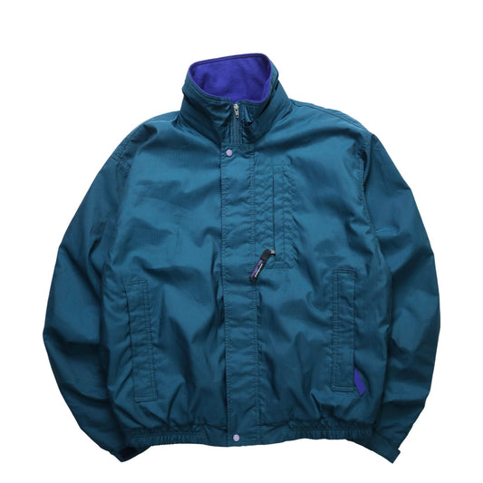 (S號）90s Patagonia 美國製 綠色防風外套 - 富士鳥古著