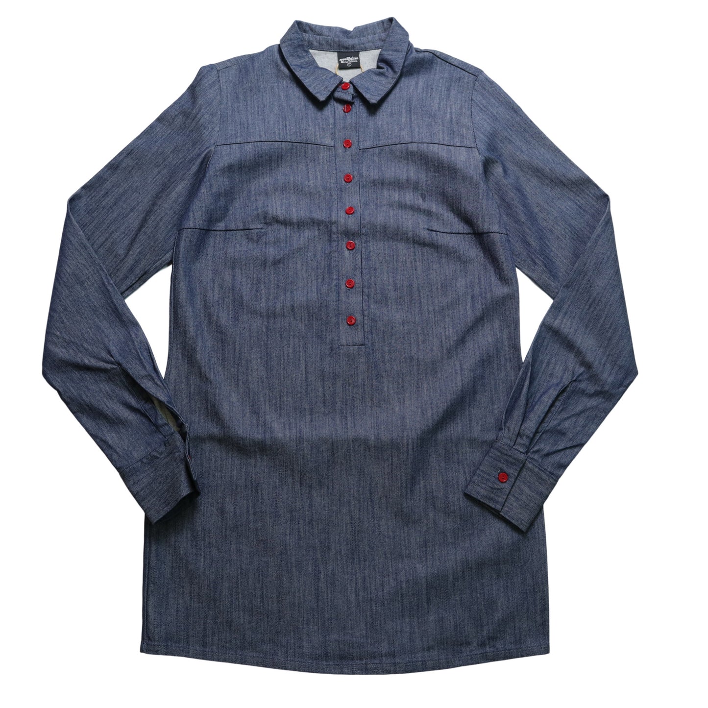 European-made open-breasted long-fit shirts vintage shirts