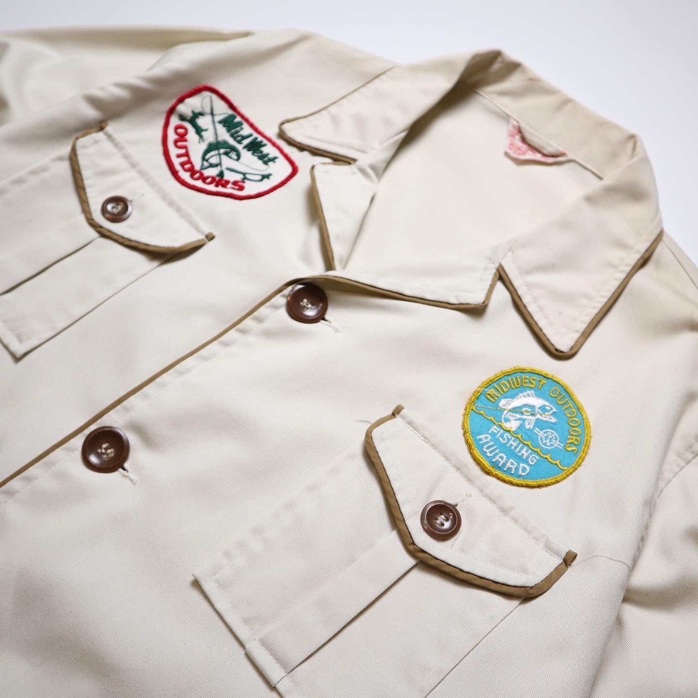 70/80s American embroidered patch hunting jacket