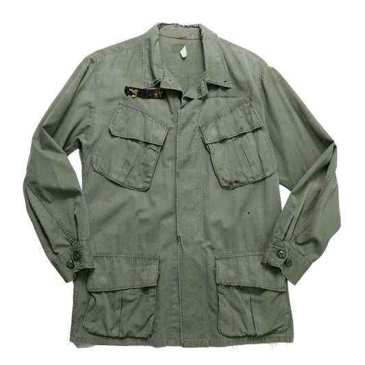 60年代 米軍 ジャングルジャケット 米軍支給 ベトナム戦争 スラントポケット フィールドジャケット
