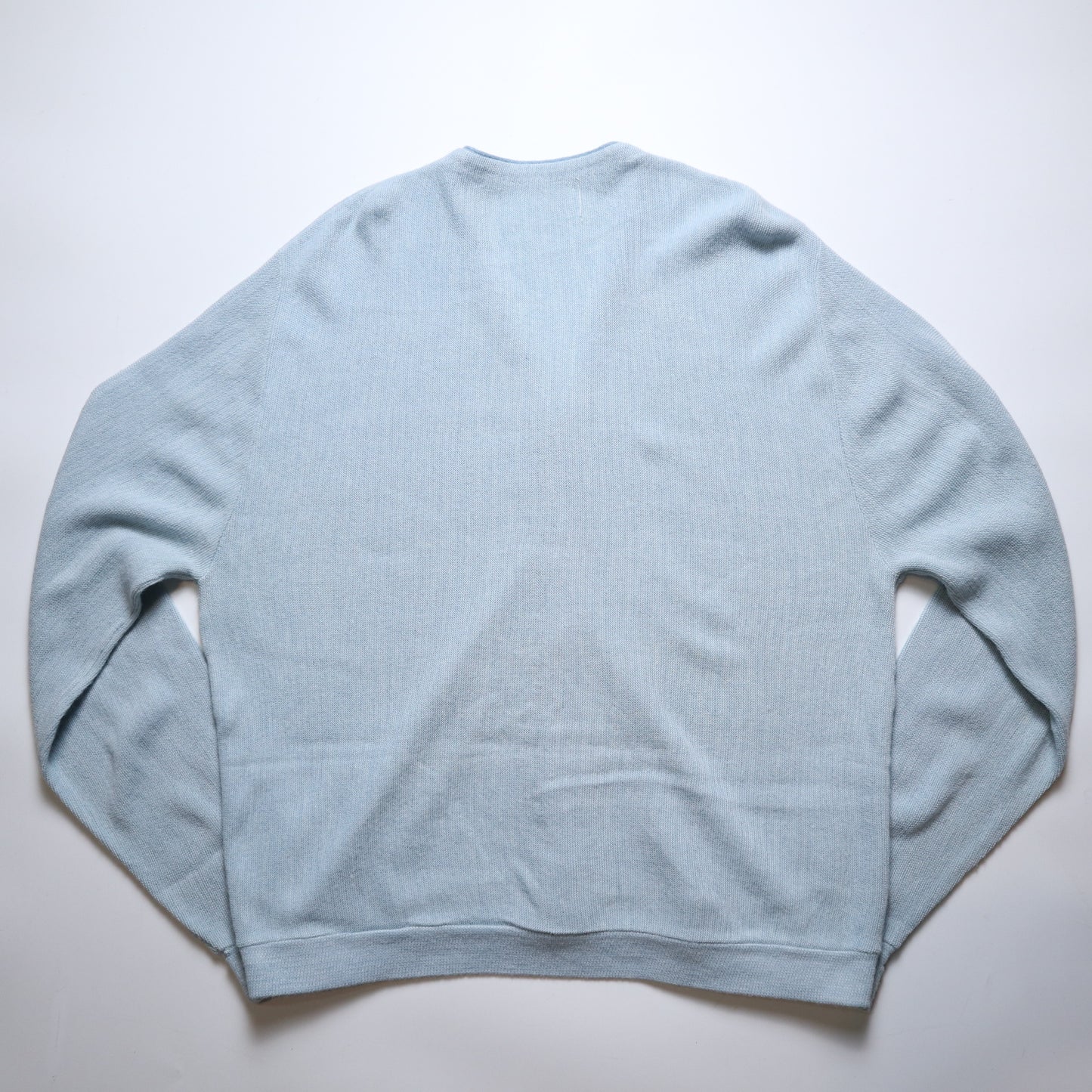 1980s 淺藍色Cardigan 開襟外套 針織毛衣