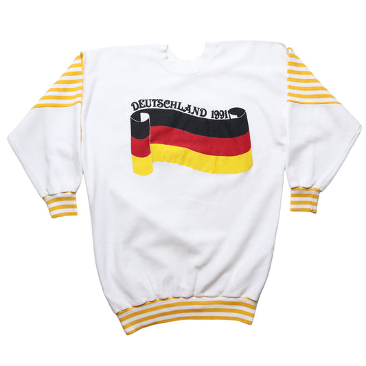 90年代 アメリカ製 ドイツ国旗 トーテムスウェットシャツ ヴィンテージスウェットシャツ ユニバーシティT