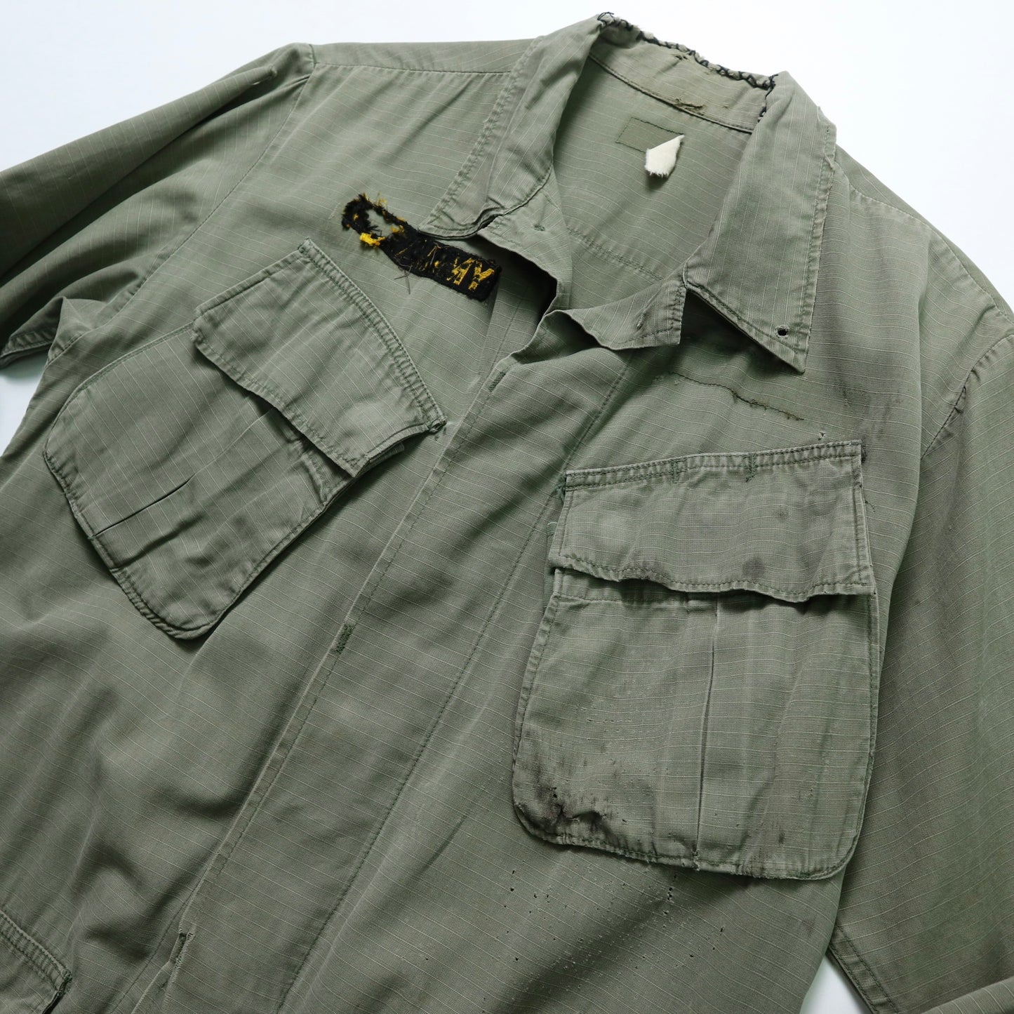 60s US Army jungle jacket 美軍公發 越戰斜口袋野戰外套