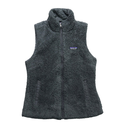 90s Patagonia dark gray fleece thermal vest