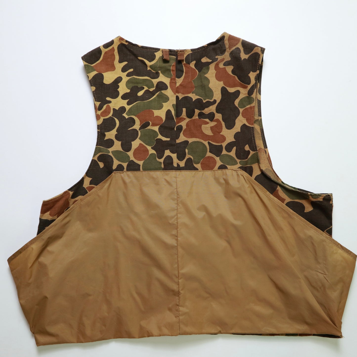 70-80s Sears Camo hunting vest camouflage hunting vest