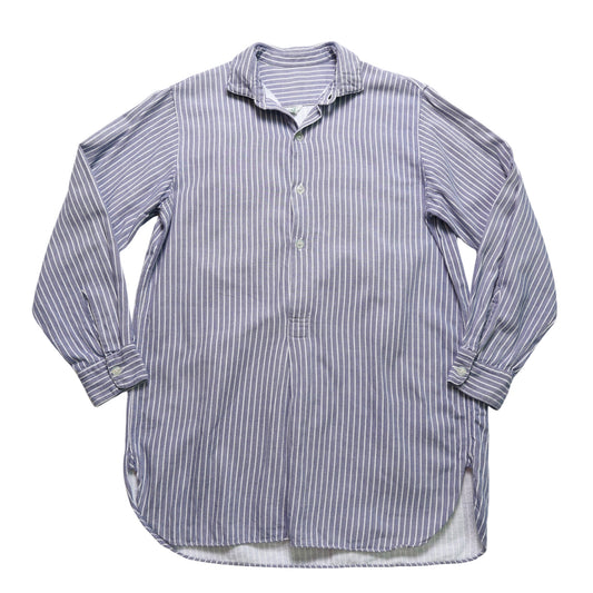 Light Blue Striped Fisherman Shirt Euro Shirt