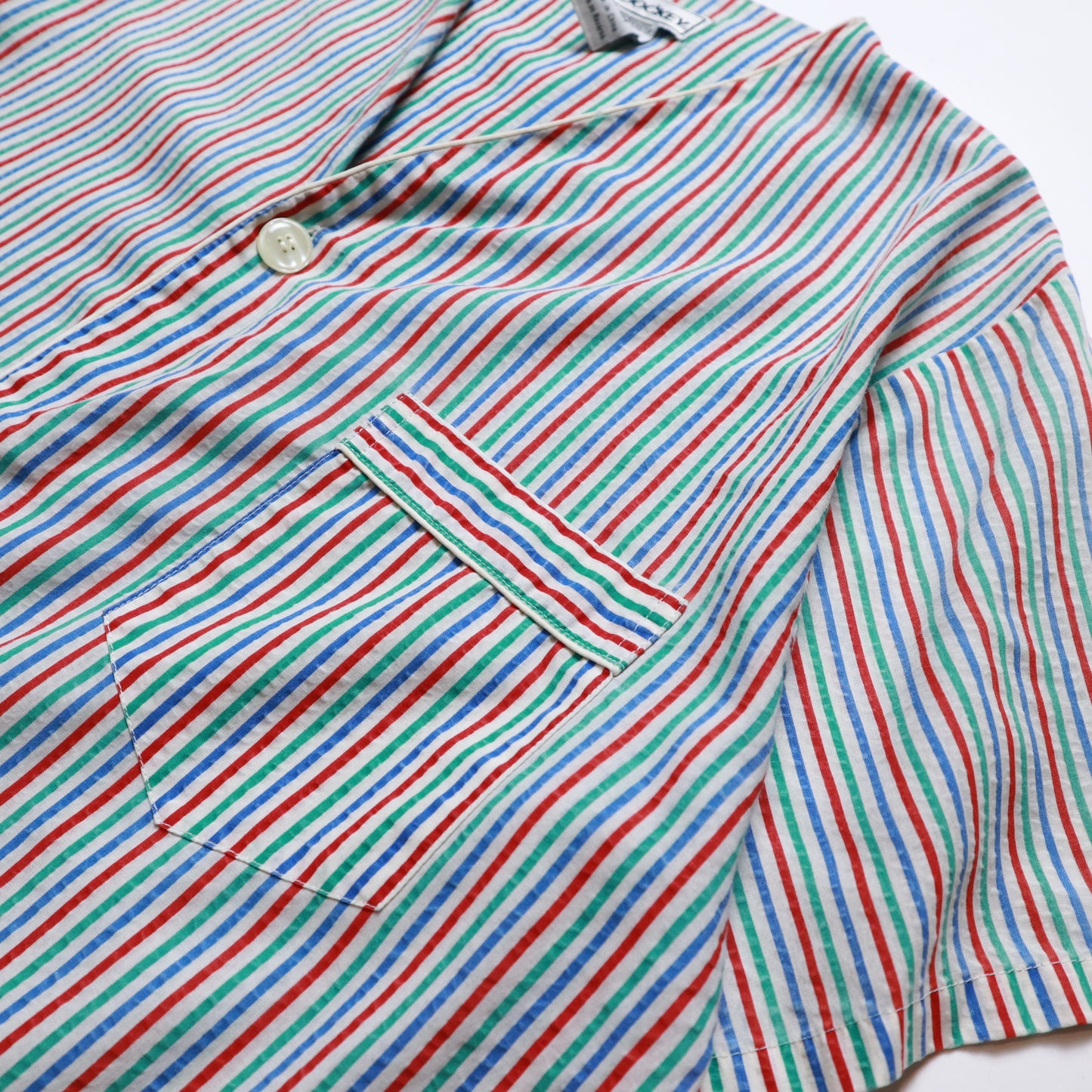 Pajama shirt colorful striped pajama shirt striped blouse