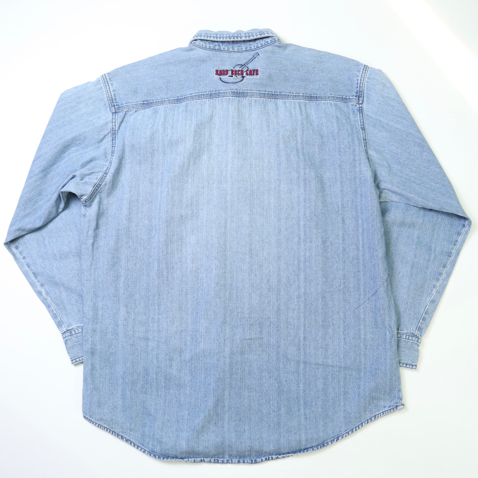 Indianapolis Hard Rock Cafe denim shirt – 富士鳥古著