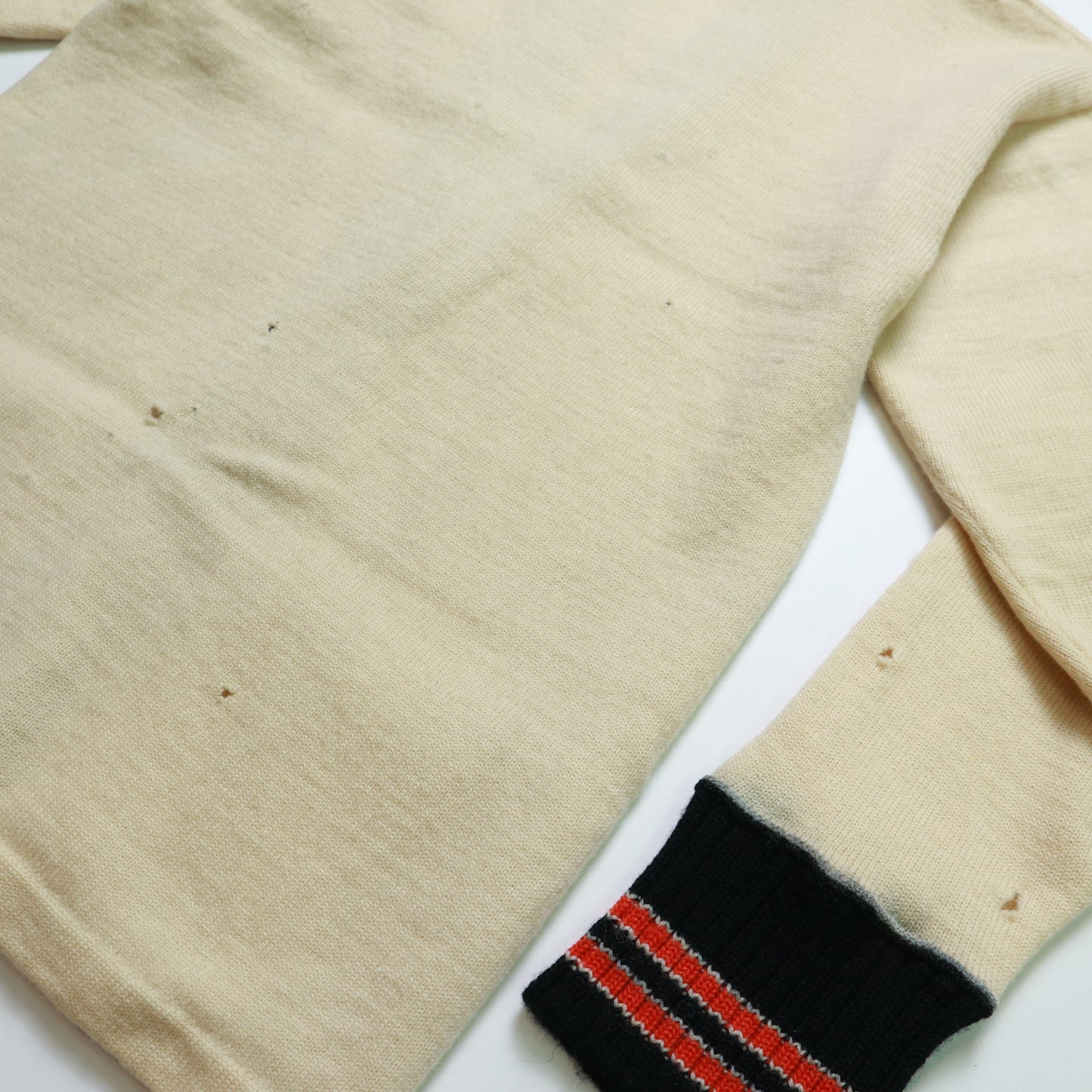 1970年代 レターマン セーター パッチ EHS カーディガン