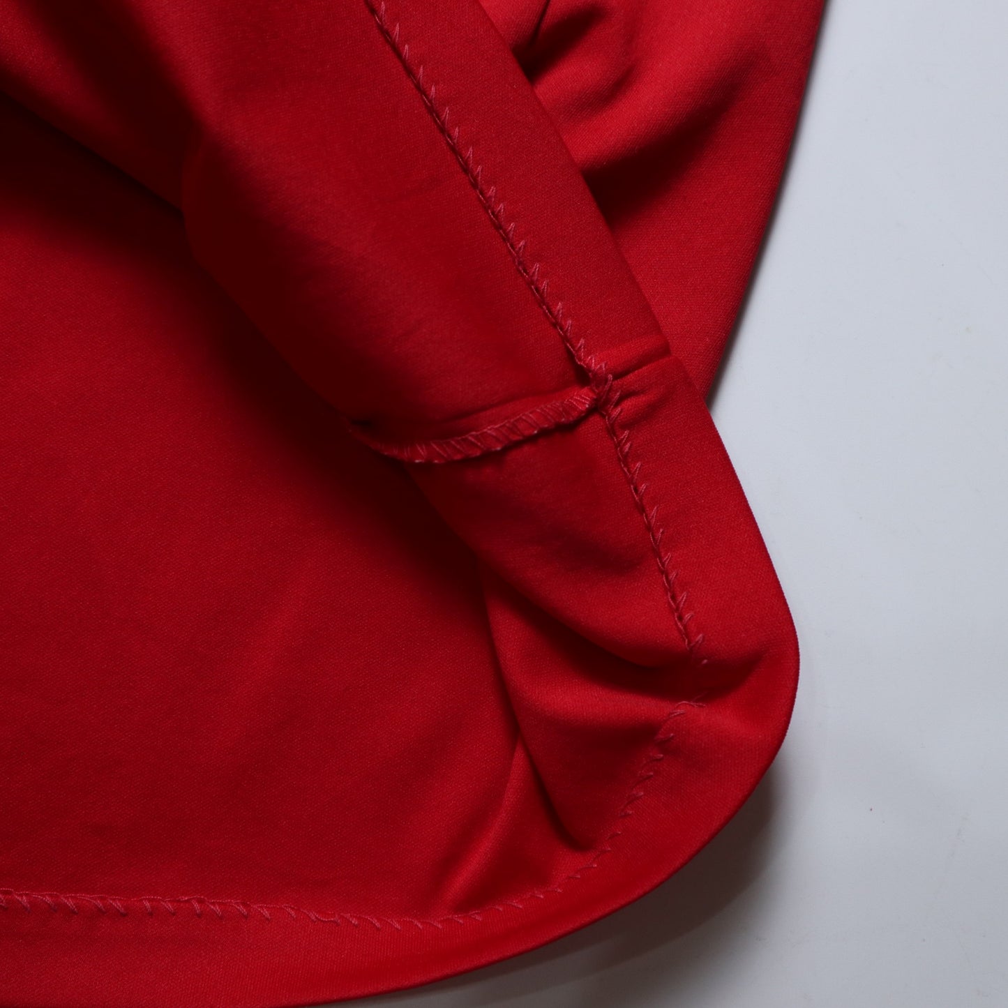 70-80s Bradley red cardigan plain shirt