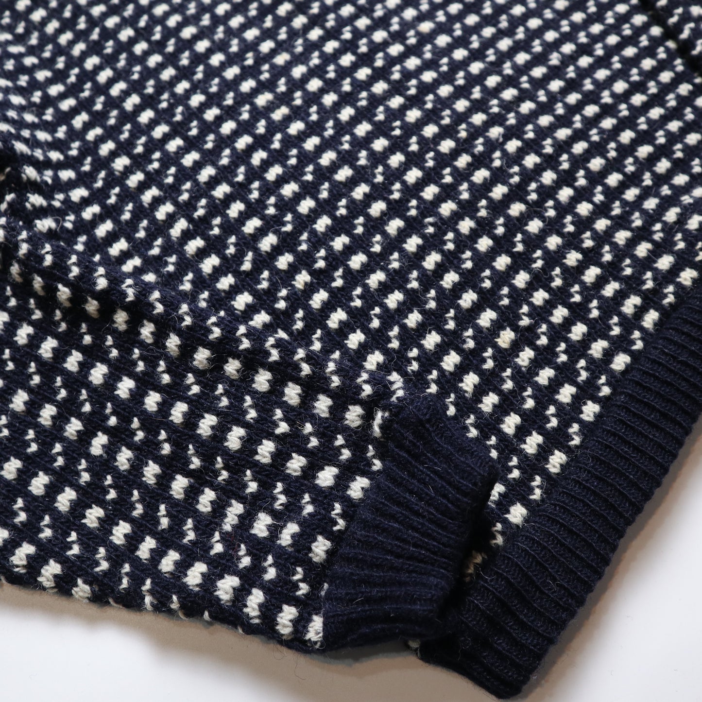 Devold Norway navy blue Norwegian wool sweater