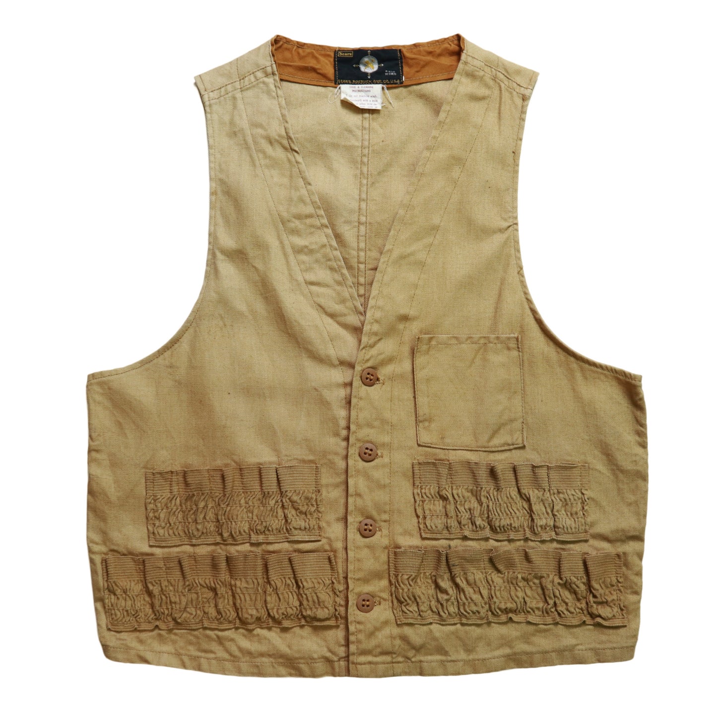 60-70s Sears hunting vest hunting vest
