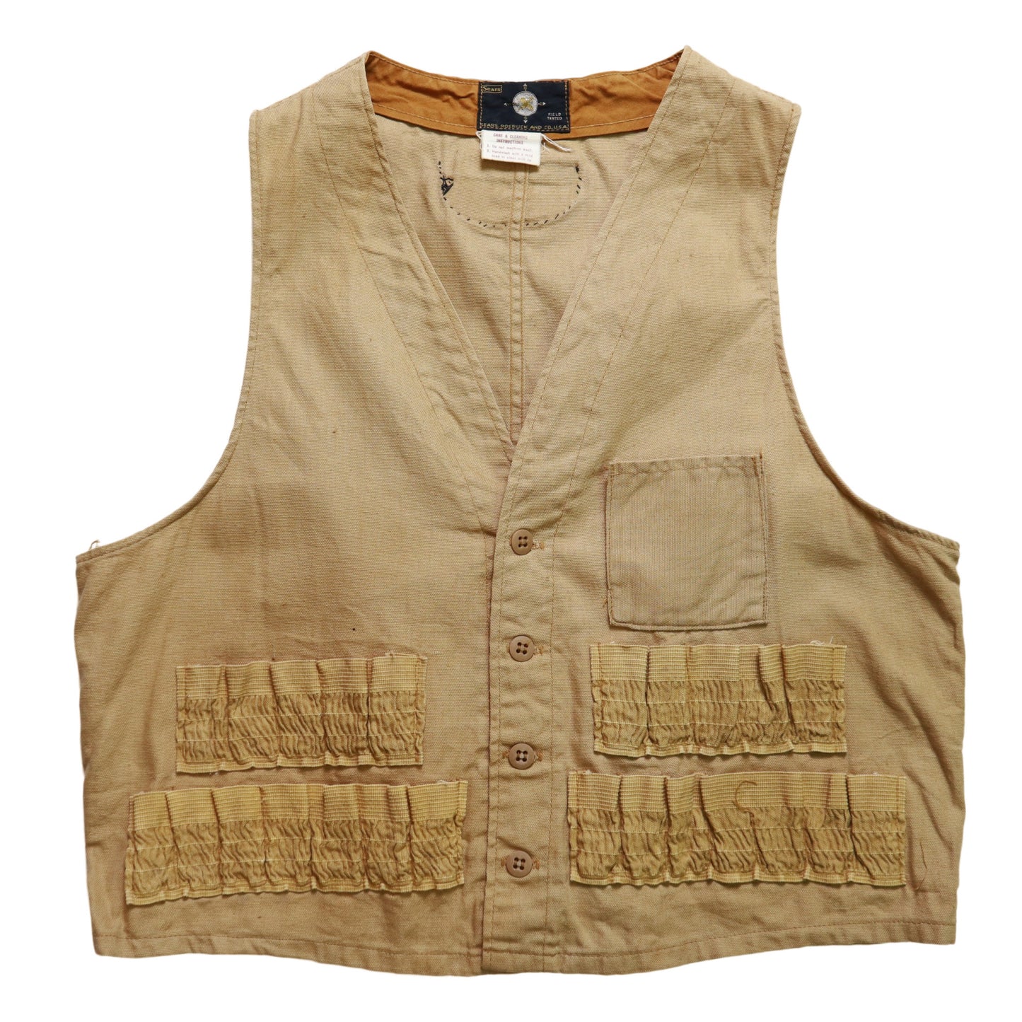 60-70s Sears hunting vest 狩獵背心