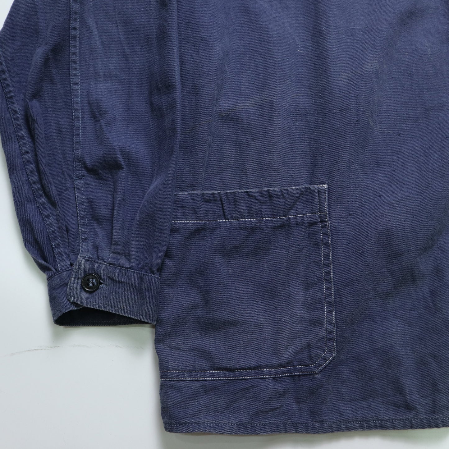 1980s Lotus 藍色法國工裝外套