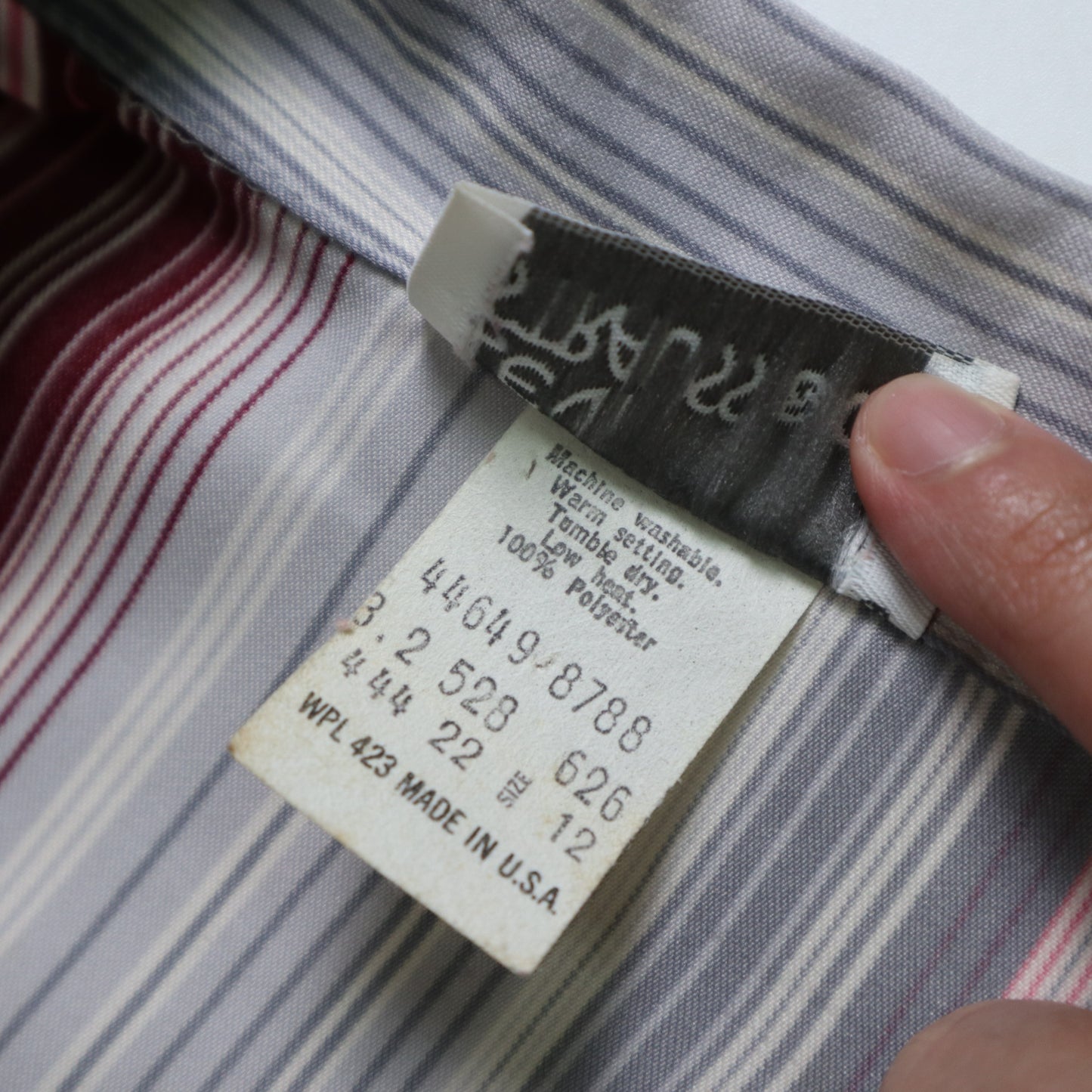 Levi’s 70-80s 美國製 開襟條紋襯衫