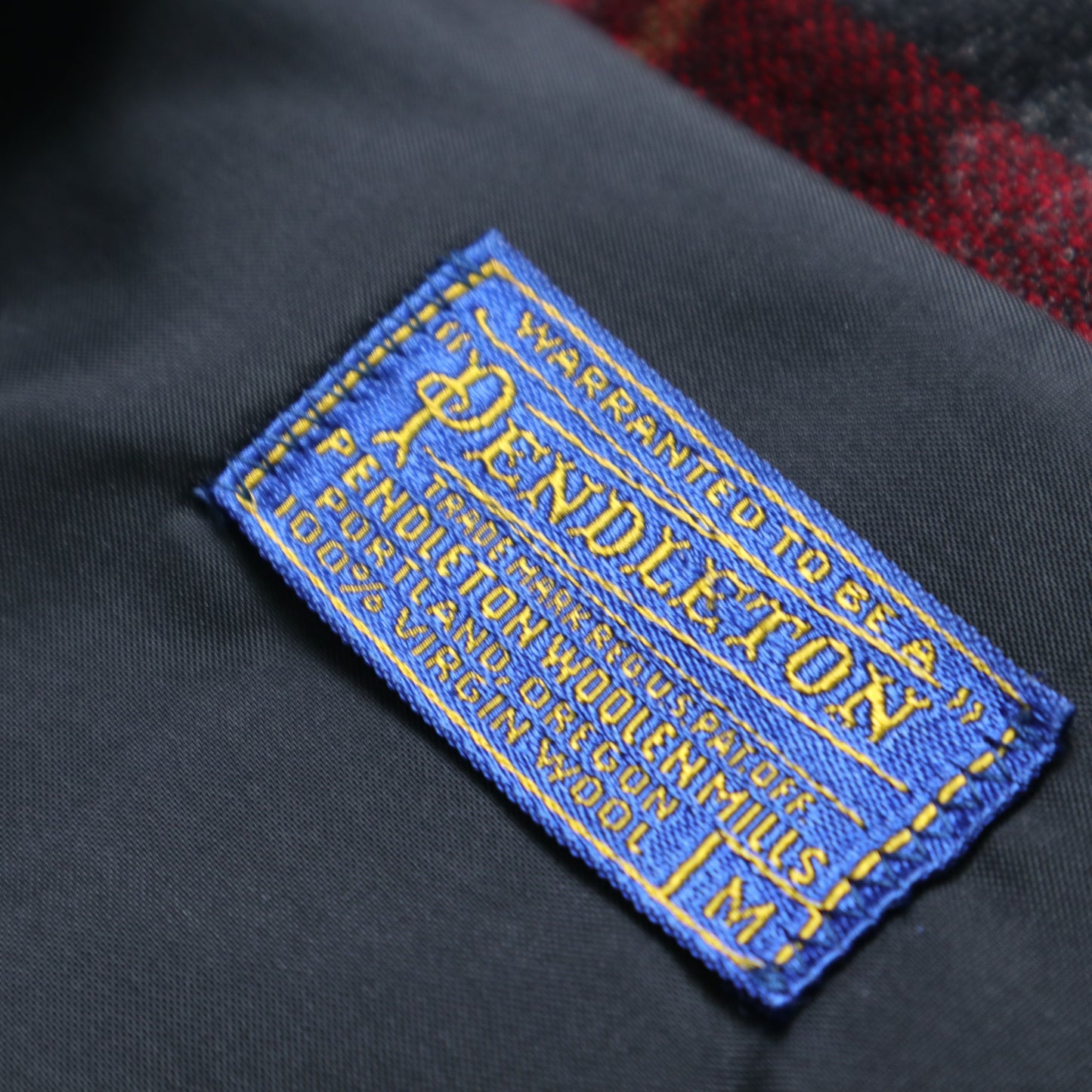1950s American-made Pendleton wool plaid jacket