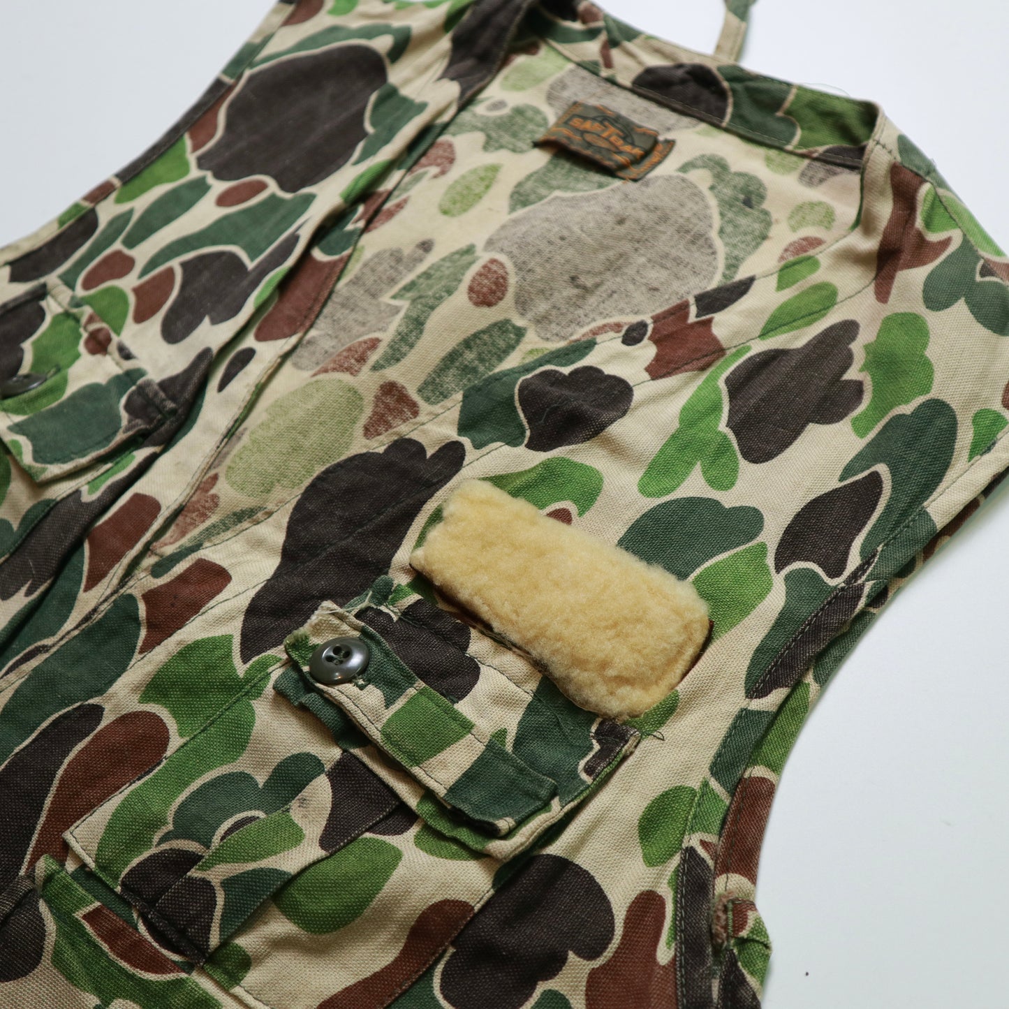 70s SAFTBAK Camo hunting vest camouflage hunting vest