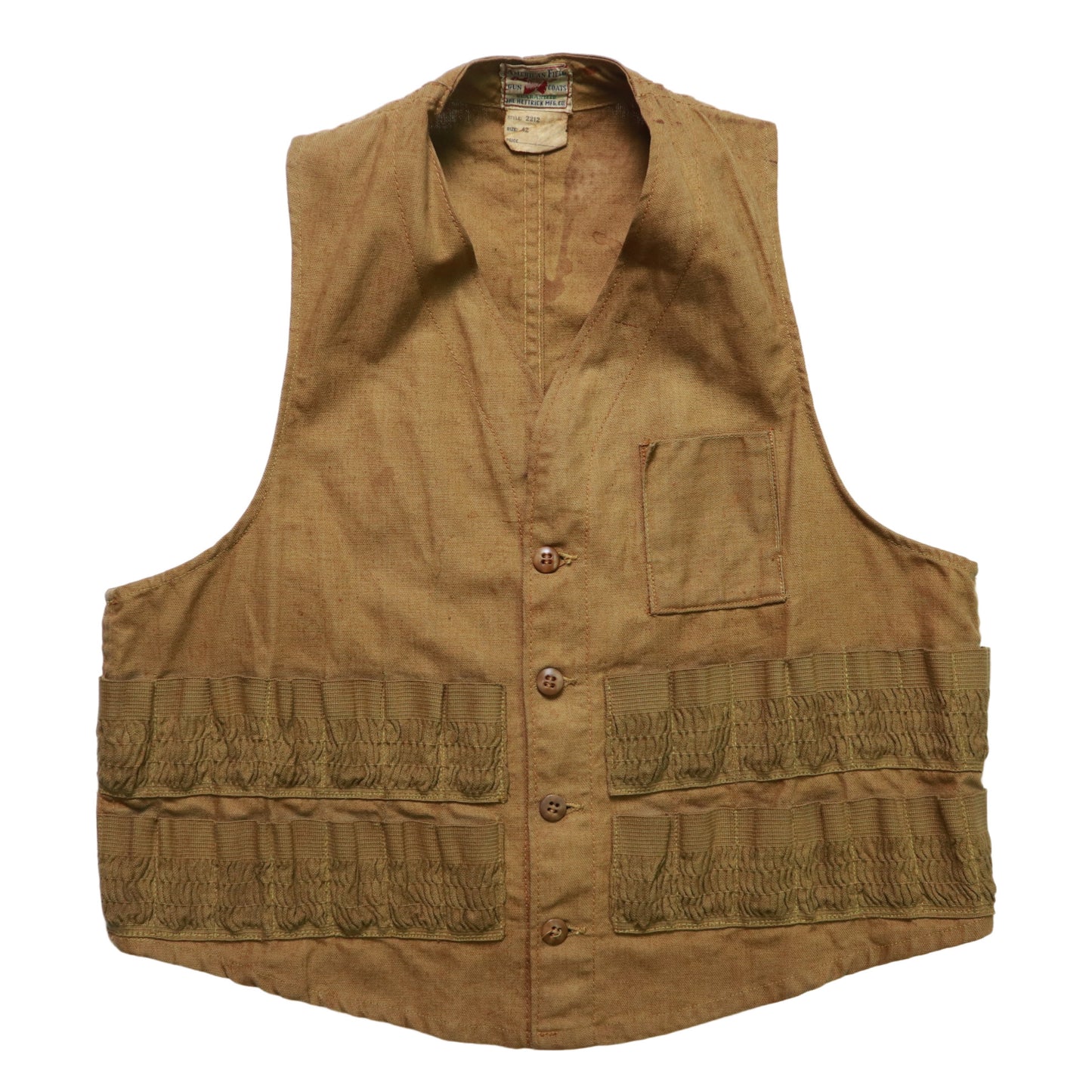 1940s American Field Hettrick Mfg Co. Hunting Vest Hunting Vest